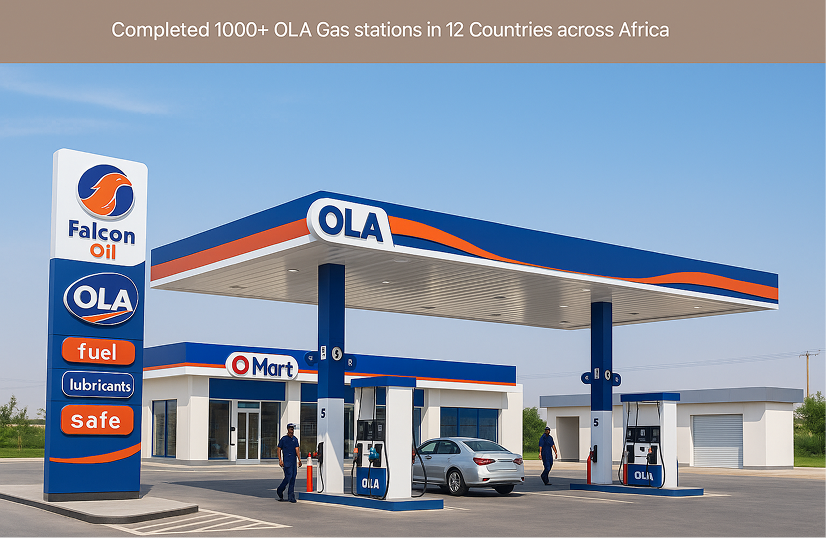 OLA gas station network across Africa
